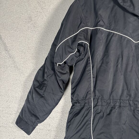 Obermeyer Ridge Line Ski Snow Jacket Women Size 8 Black Gorpcore Detachable Hood - Picture 14 of 16